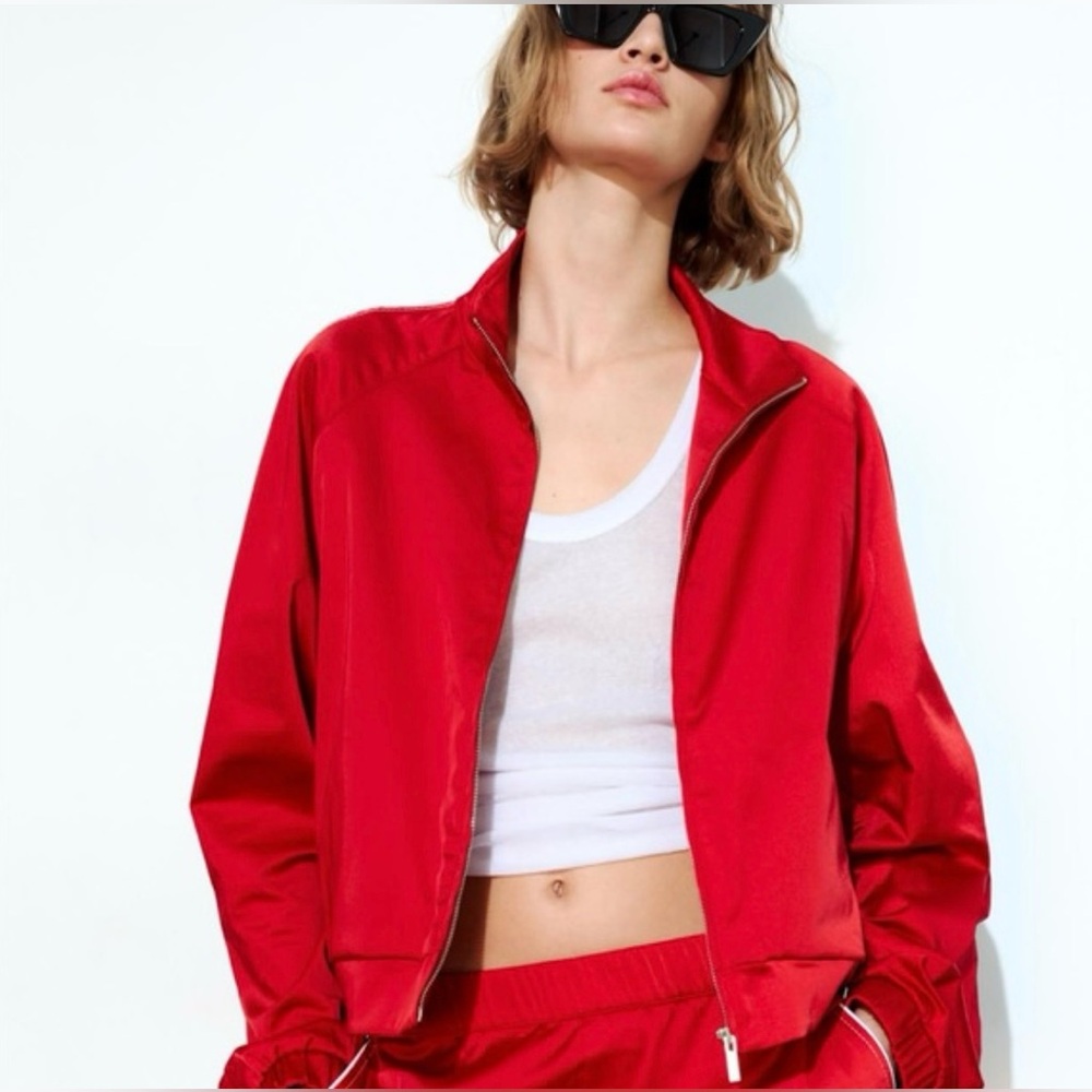 Zara Red Track Jacket